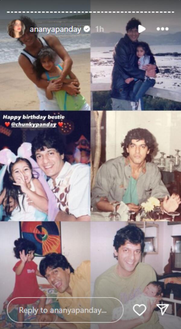 Ananya Panday Wishes Father Chunky Panday A 'Happy Birthday'