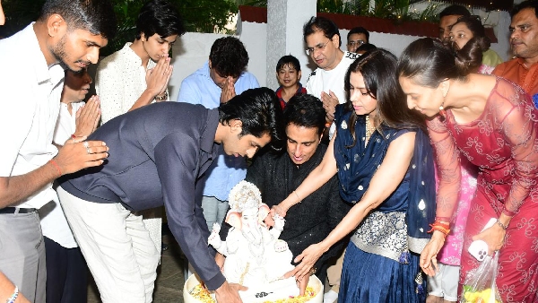 Ganesh Chaturthi 2024 Sonu Sood Bids Eco-friendly Goodbye