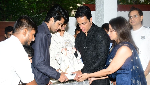 Ganesh Chaturthi 2024 Sonu Sood Bids Eco-friendly Goodbye