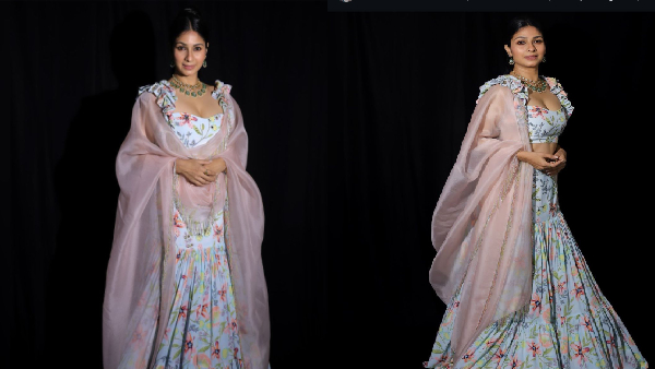 Tanishaa Mukerji Makes Heads Turn With Her Ethnic Look
