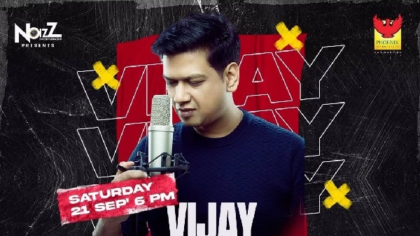 Noizz Entertainments To Host Vijay Prakash Live Concert Noizz Entertainments To Host Vijay Prakash Live Concert