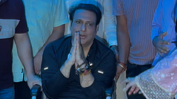 Govinda s First Video Post Discharge Goes Viral
