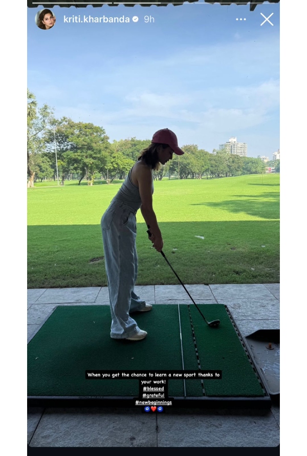 Kriti kharbanda Drops Hint At New Beginning Kriti kharbanda Drops Hint At New Beginning