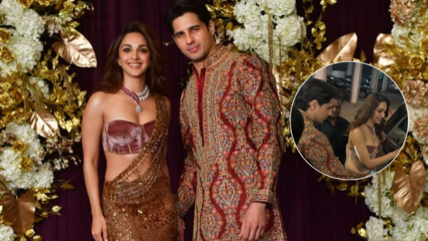 Sidharth Malhotra-Kiara Advani At Manish Malhotra Diwali Bash 2024