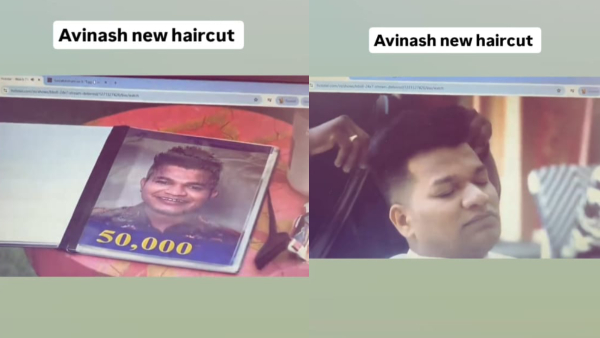 Avinash Sacrifices Hair For Rs 50 000 Prize Money