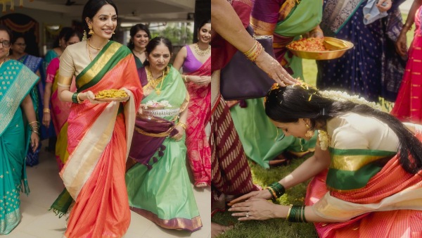 Sobhita Dhulipala s Haldi Pasupu Kick Starts SEE PICS