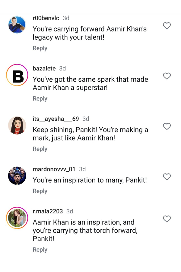Fans Compare Actor Pankit Thakker With Aamir Khan