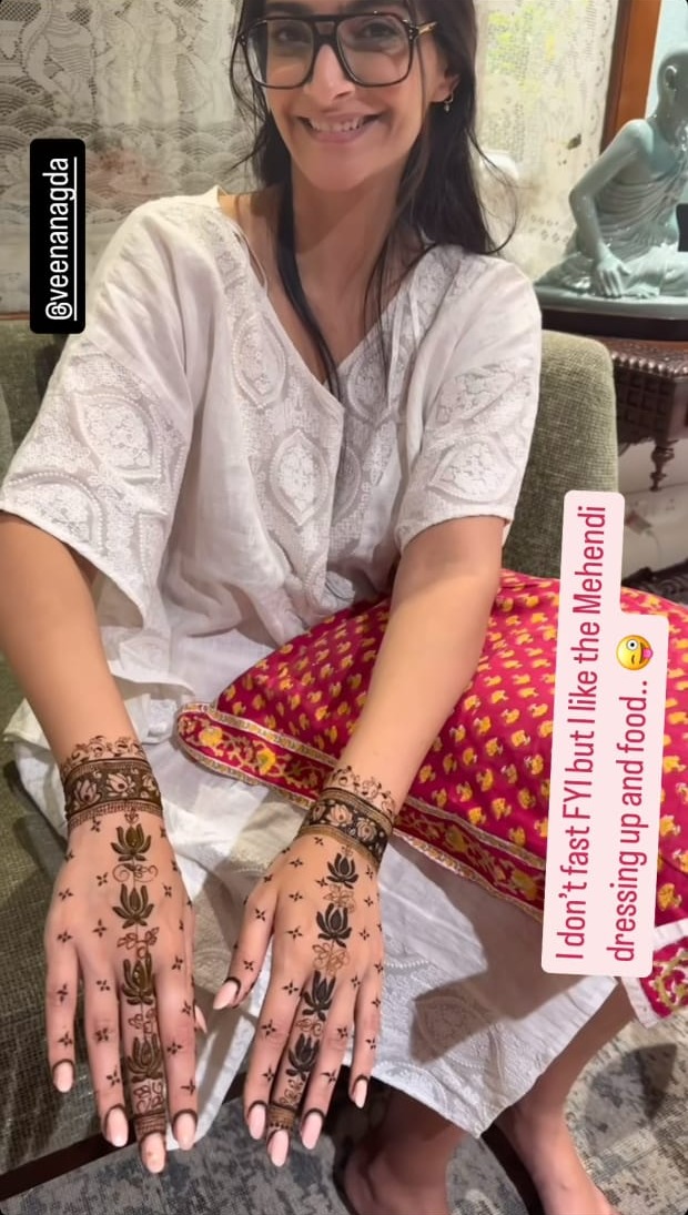 Sonam Kapoor Talks About Her Karwa Chauth Preparations