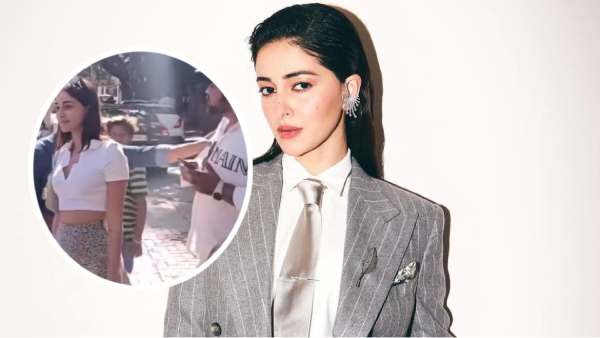 Ananya Panday s Guard Pushes Fan Invading Personal Space