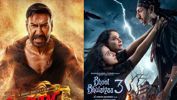 Bhool Bhulaiyaa 3 vs Singham Again Worldwide BO Day 1 Bhool Bhulaiyaa 3 vs Singham Again Worldwide BO Day 1