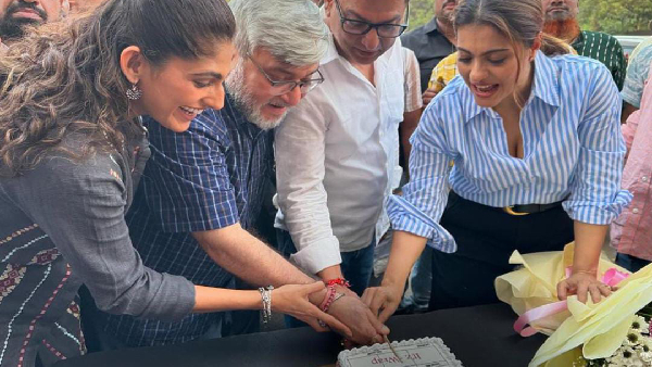 Kajol And Kubbra Sait Wrapped Up Shoot Of An Project