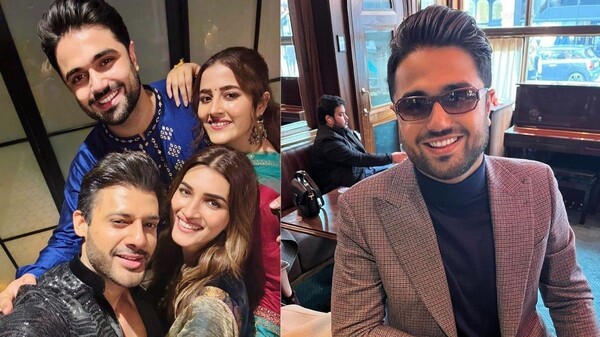 Kriti Sanon Celebrates Diwali With Rumored BF Kabir Bahia