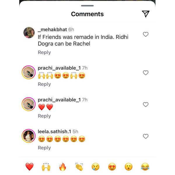 Ridhi Dogra To Play Rachel In Indian Version Of FRIENDS