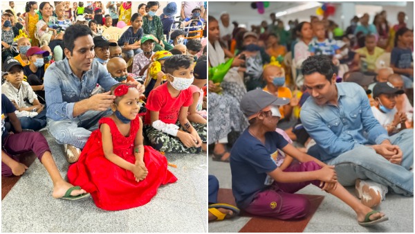 Salim Diwan Celebrates Diwali With Cancer Patients