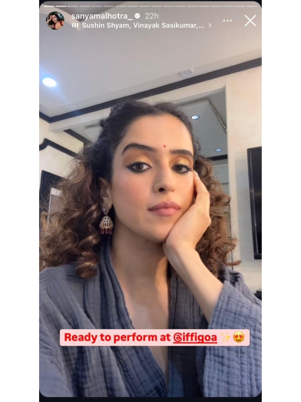 Sanya Malhotra Sets The Stage On Fire With A Dazzling Dance