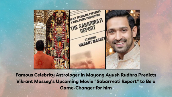 Celebrity Astrologer in Ayush Rudhra Predicts Vikrant Massey