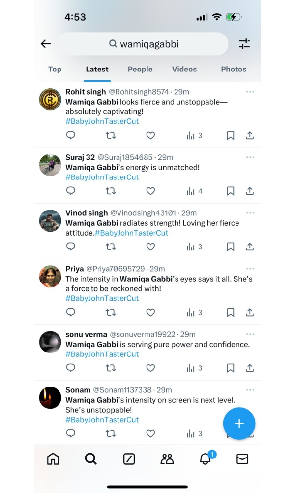 Wamiqa Gabbi Ready For Action Takes Fans On A Thrilling