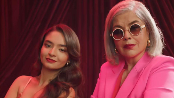 Anushka Sen Partners With Zeenat Aman