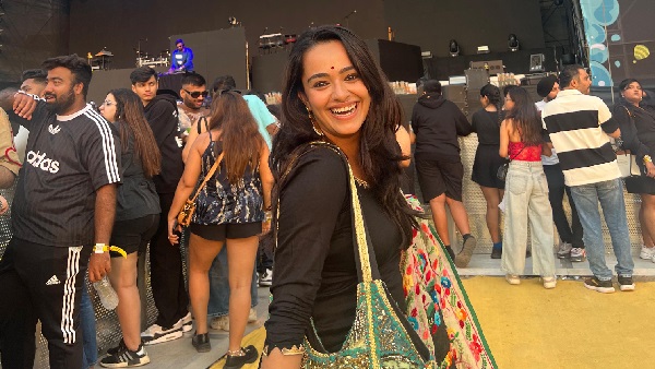 Apoorva Arora Grooves At Karan Aujla s Concert In Mumbai Apoorva Arora Grooves At Karan Aujla s Concert In Mumbai