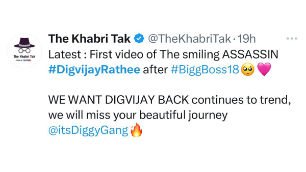 Bigg Boss 18 Fans Rally Behind Digvijay Singh