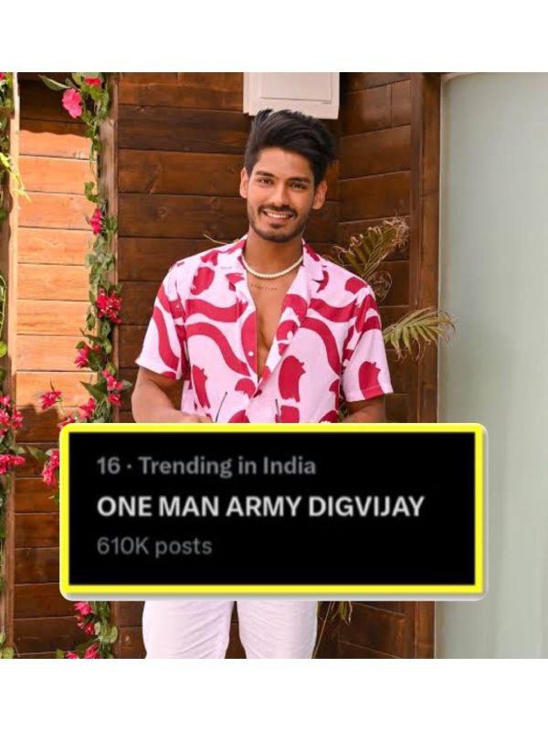 Bigg Boss 18 Digvijay Rathee Rules Social Media Again