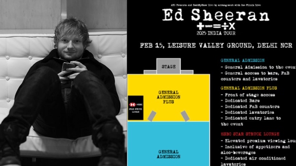 Ed Sheeran India Tour Ticket: SOLD OUT Already?