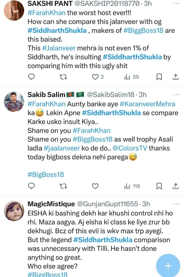 Bigg Boss 18 Weekend Ka Vaar Today Bigg Boss 18 Weekend Ka Vaar Today