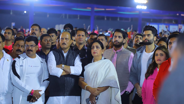 Jackky Bhagnani At Baramati Power Marathon