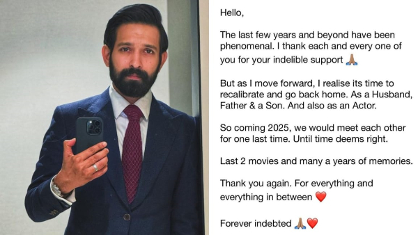 Vikrant Massey Breaks Silence On Retirement Announcement Post Vikrant Massey Breaks Silence On Retirement Announcement Post