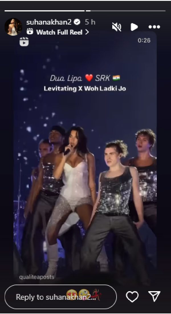 Dua Lipa Performs Viral Mash Up Featuring Her amp amp SRK s Song