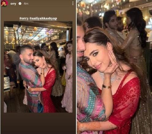 Rumoured Couple Vedang Raina & Khushi Kapoor Get Cosy At Aaliyah Kashyap-Shane Gregoire's Wedding Cocktail Party