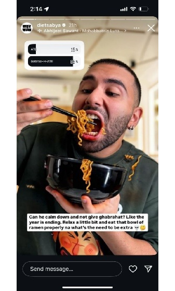 Orry s Noodle Incident And Fashion Buzz