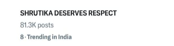 Bigg Boss 18 Shrutika Arjun Deserves Respect Trends Big