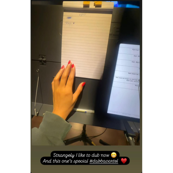 Shalini Pandey Began Dubbing For Dabba Cartel