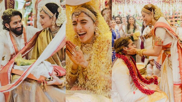 Sobhita Dhulipala-Naga Chaitanya Wedding First PIC