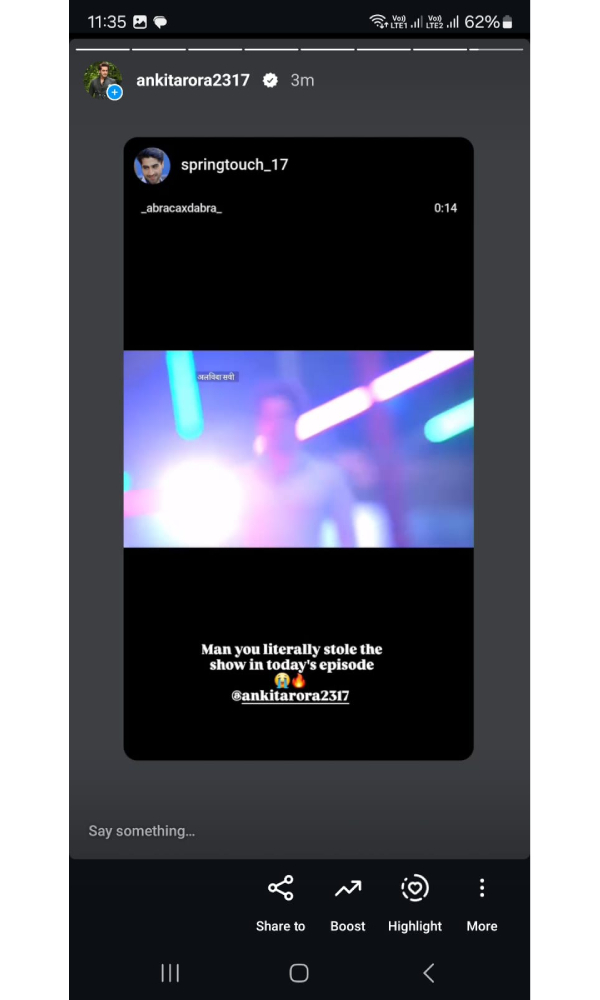 Ankit Arora Wins Hearts As Arsh Gujaral in Star Plus