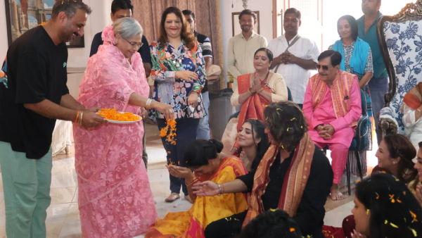 Rupali Ganguly Receives Special Blessings From Deepa Shahi