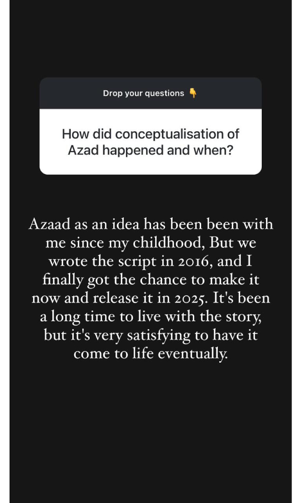 Azaad Director Abhishek Kapoor Opens Up