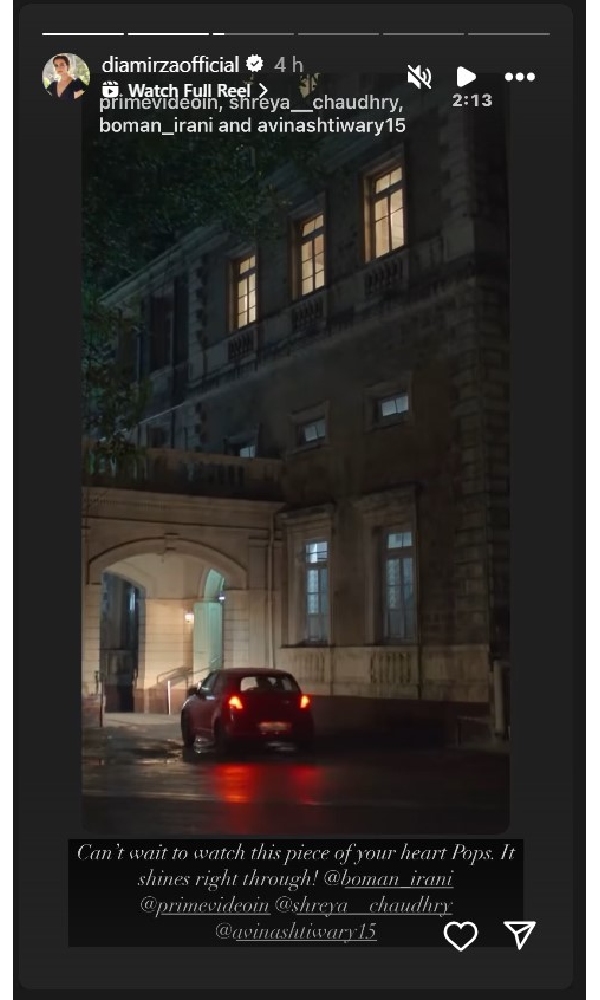 Abhishek Bachchan And Dia Mirza Shower Love On Boman Irani