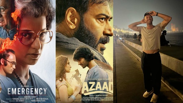 Entertainment LIVE Jan 19 Emergency Vs Azaad Box Office