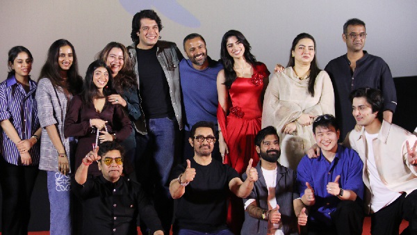 Loveyapa Trailer Launch Event Junaid Khan And Khushi Kapoor Loveyapa Trailer Launch Event Junaid Khan And Khushi Kapoor