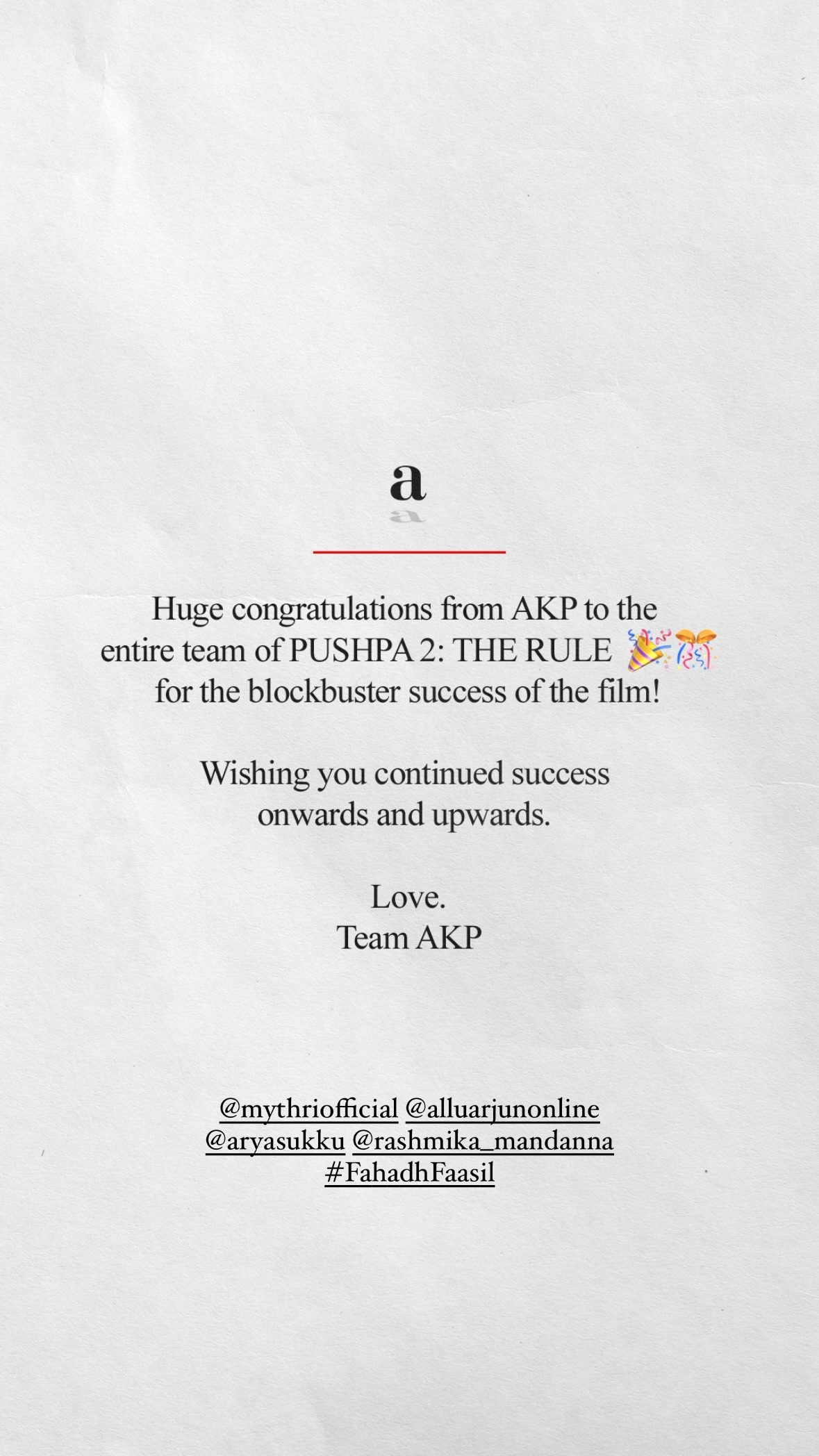 Entertainment Live Updates: Aamir Khan's Message For Pushpa 2 Team