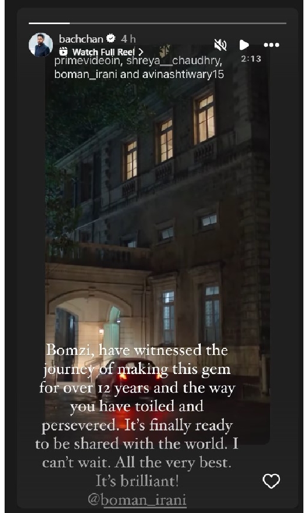 Abhishek Bachchan And Dia Mirza Shower Love On Boman Irani