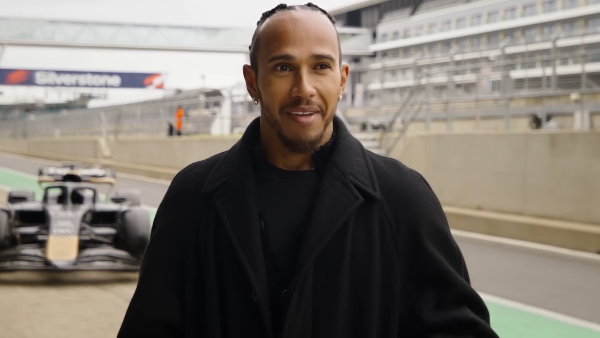 F1 BTS For Film Features Producer Lewis Hamilton