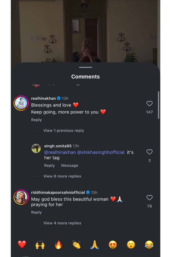 Actress Hina Khan Draws Inspiration From Cancer Warrior Actress Hina Khan Draws Inspiration From Cancer Warrior