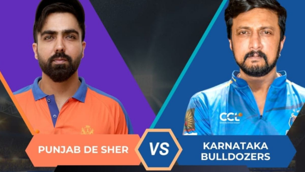 karnataka bulldozers ccl 2025 punjab de sher