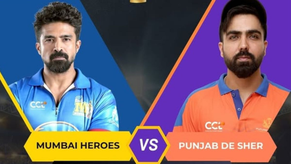 CCL 2025 LIVE Score Mumbai Heroes Vs Punjab De Sher Match Results Mumbai Vs Punjab CCL Live Scorecard Streaming Punjab Vs Mumbai CCL 11 Today Match Toss Winner