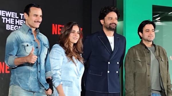 Saif Ali Khan Makes First Public Appearance At Netflix Event