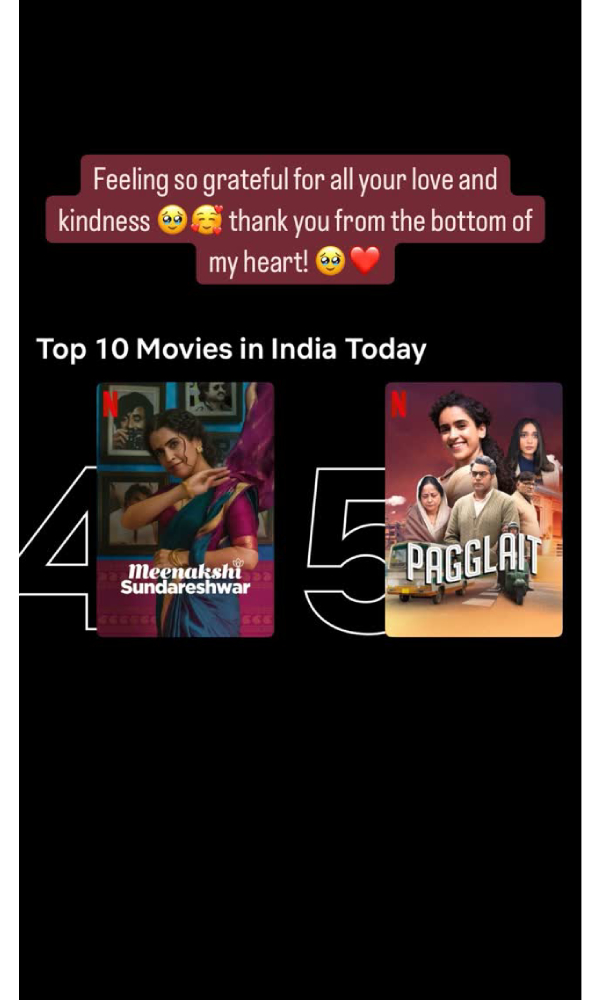 Sanya Malhotra Takes Over OTT