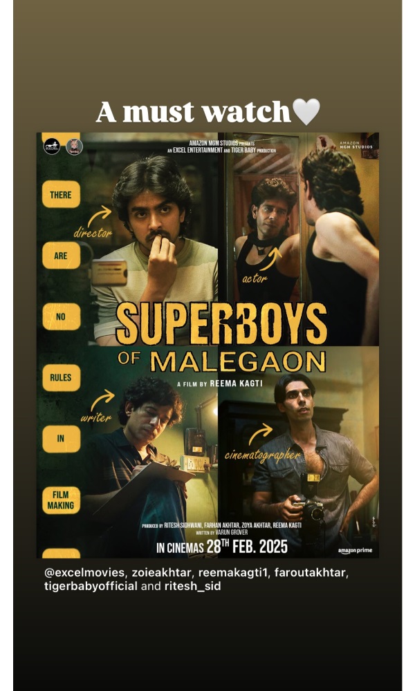 Celebs Shower Love on Reema Kagti s Superboys of Malegaon Celebs Shower Love on Reema Kagti s Superboys of Malegaon